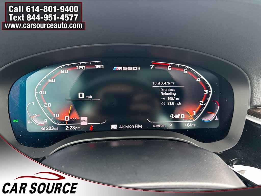 Used 2020 BMW M550i xDrive AWD/4WD image 16