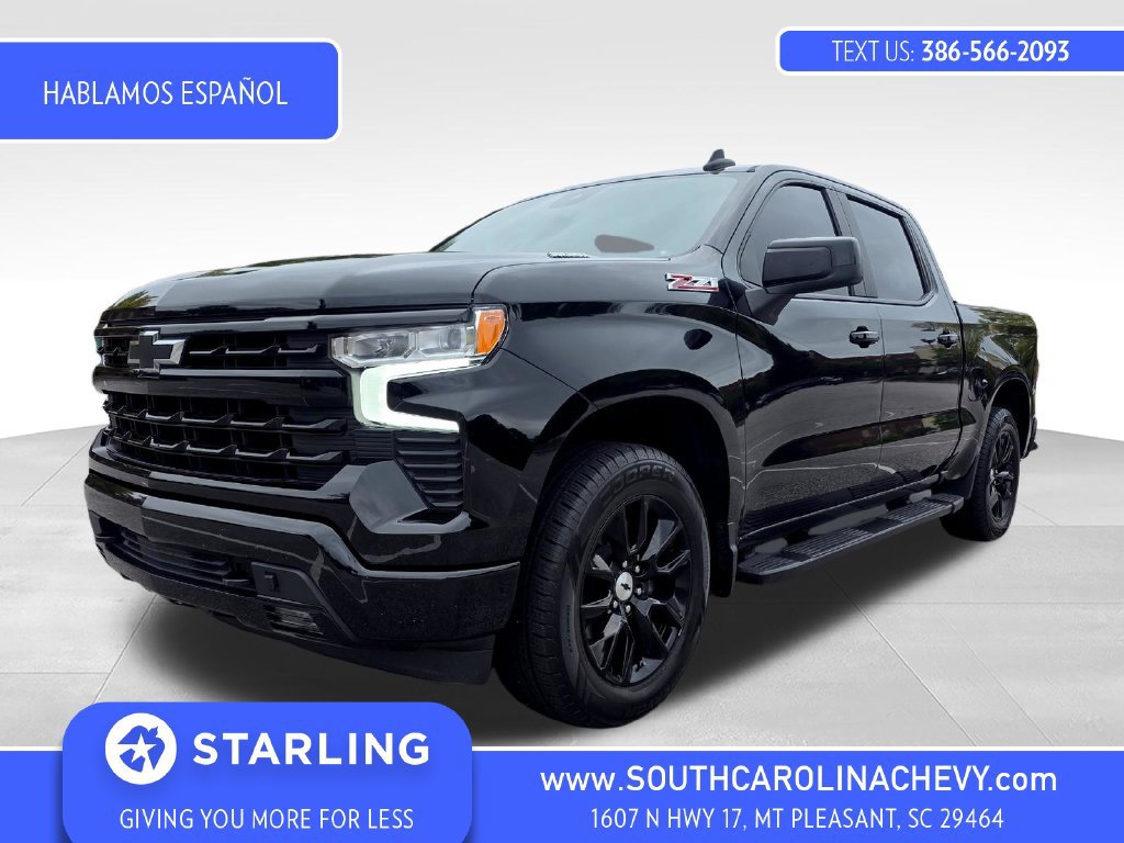 Certified 2024 Chevrolet Silverado 1500 RST w/ Z71 Off-Road Package AWD/4WD 360° Tour
