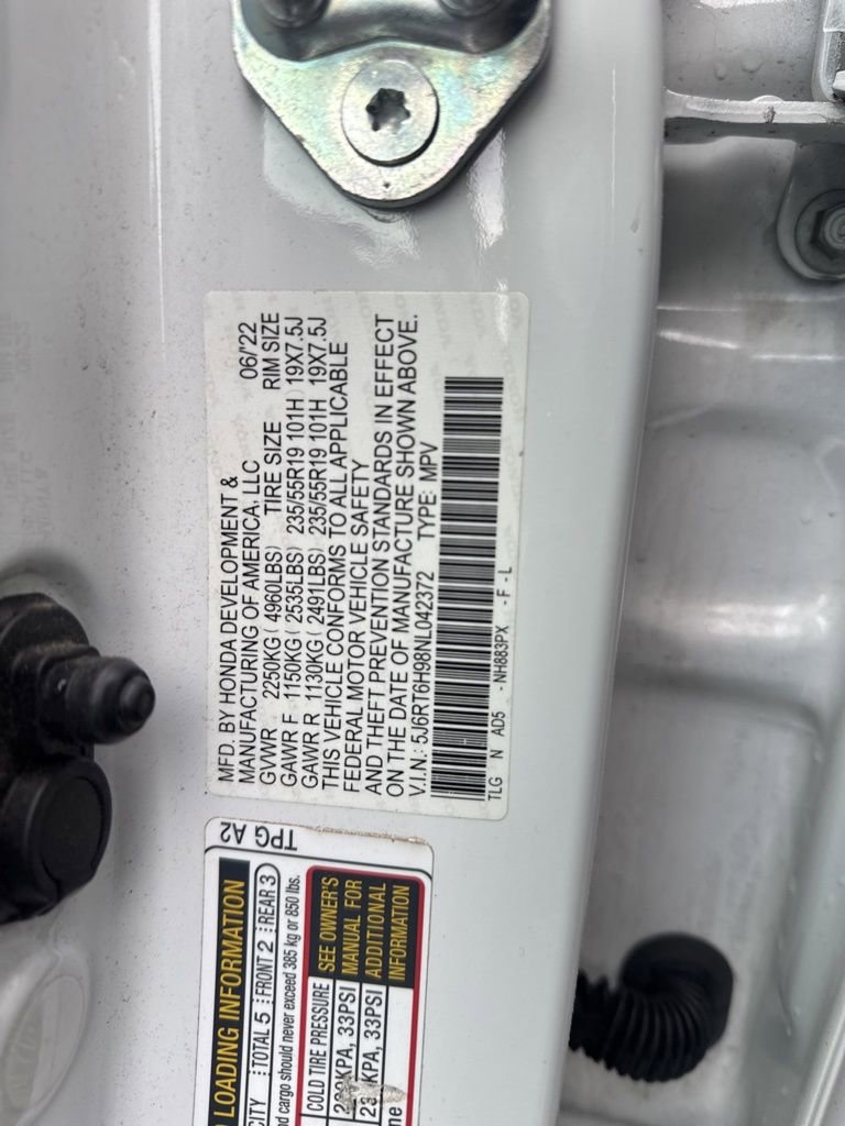 Used 2022 Honda CR-V Touring image 14