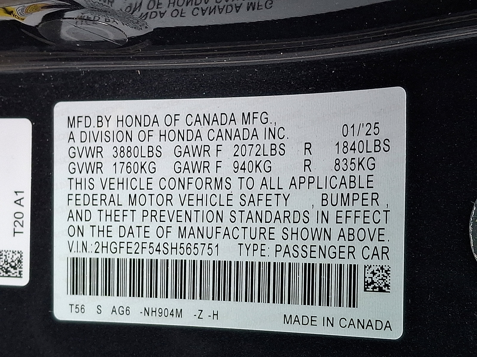 Used 2025 Honda Civic Sport image 26