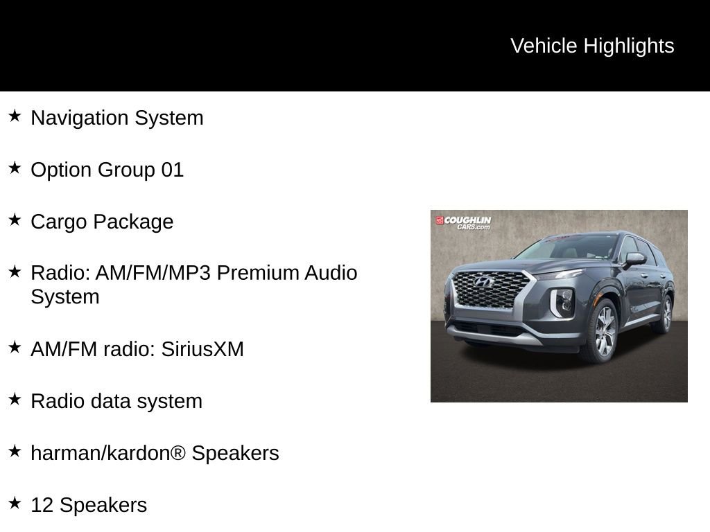 Used 2021 Hyundai Palisade Limited w/ Cargo Package AWD/4WD image 2