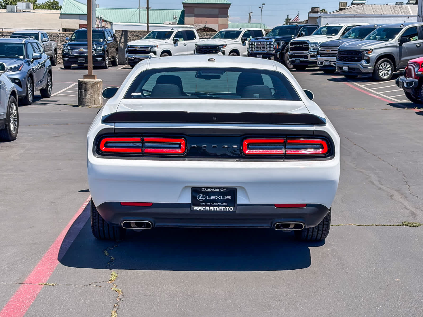 Used 2023 Dodge Challenger SXT w/ Blacktop Package RWD image 3