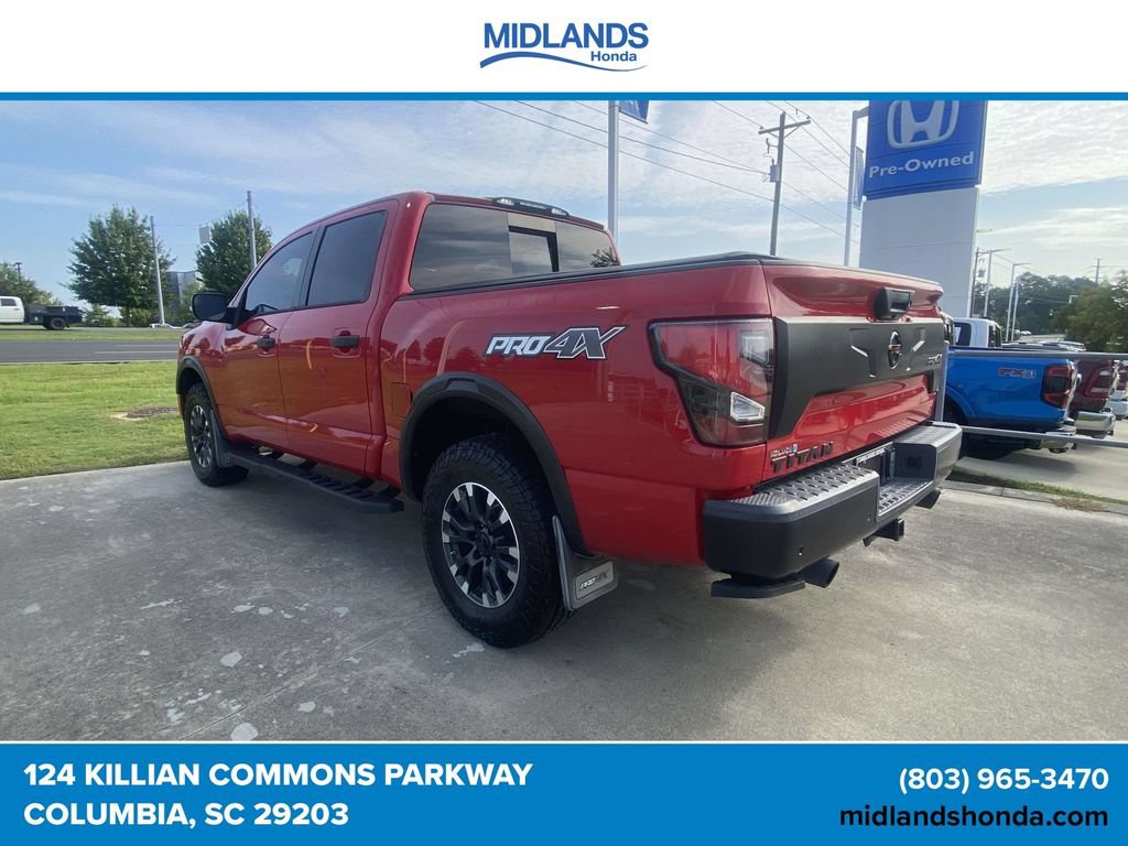 Used 2021 Nissan Titan PRO-4X w/ Pro-4x Convenience Package AWD/4WD image 4