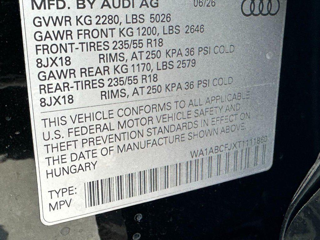 New 2026 Audi Q3 quattro 2.0T AWD/4WD image 19