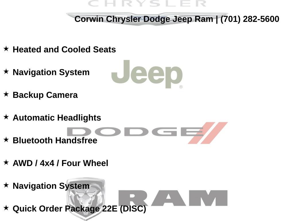 Certified 2024 Jeep Grand Cherokee L Limited w/ Luxury Tech Group II AWD/4WD image 8