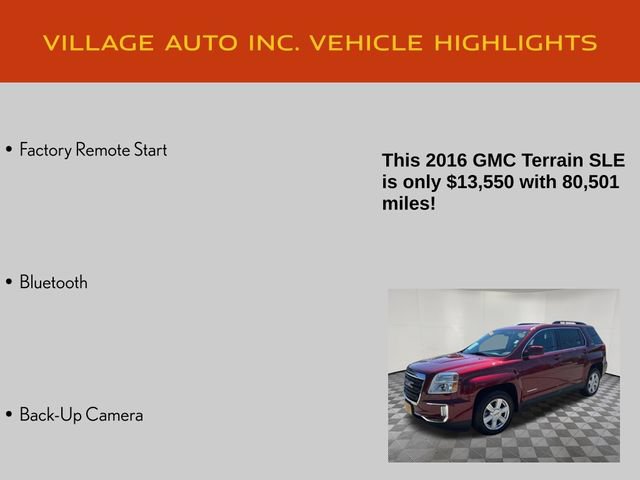 Used 2016 GMC Terrain SLE w/ Convenience Package AWD/4WD image 14