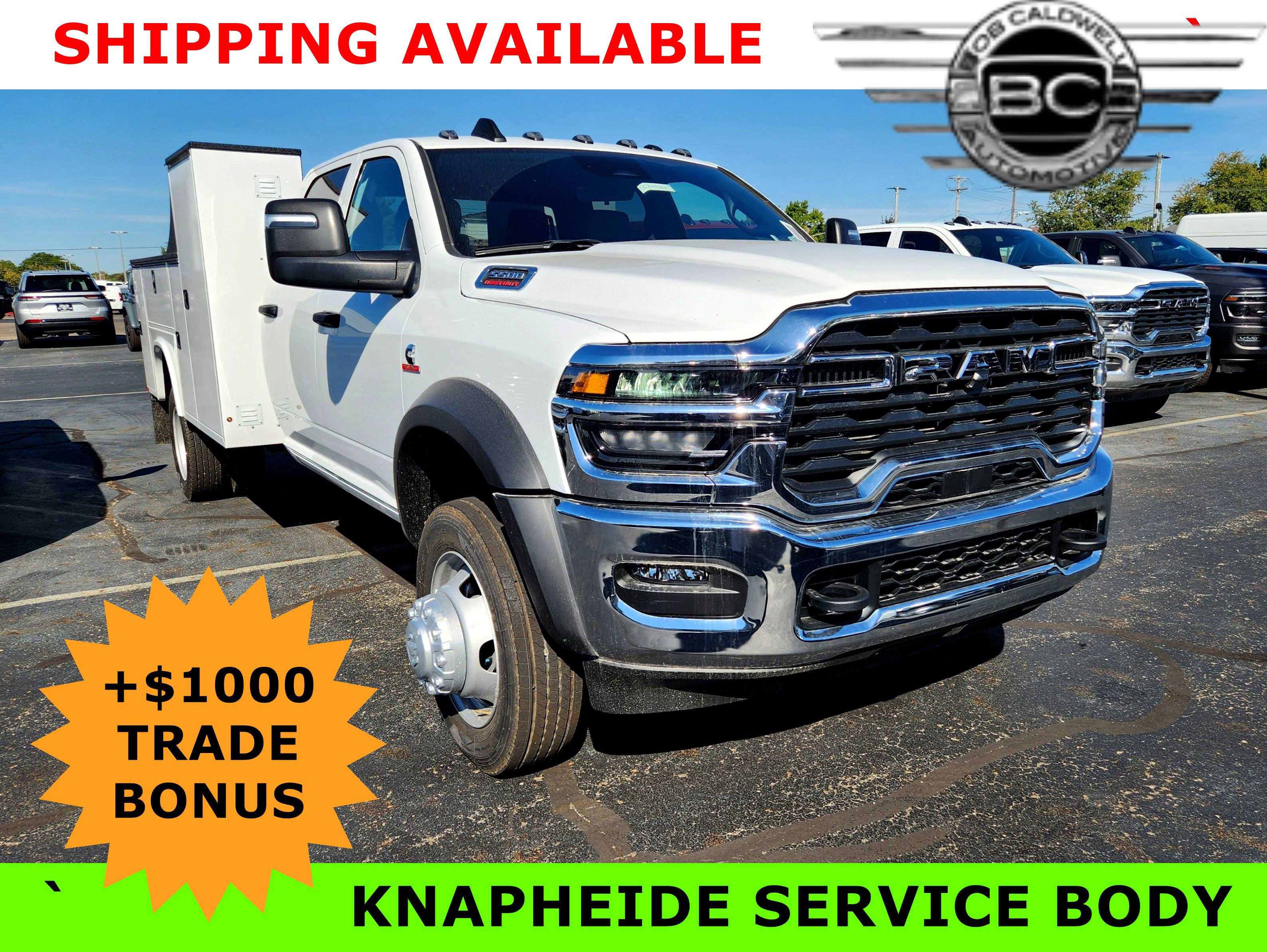 New 2025 RAM 5500 Tradesman