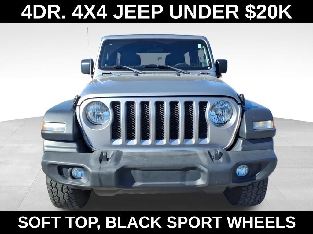 Used 2018 Jeep Wrangler Unlimited Sport S AWD/4WD image 3