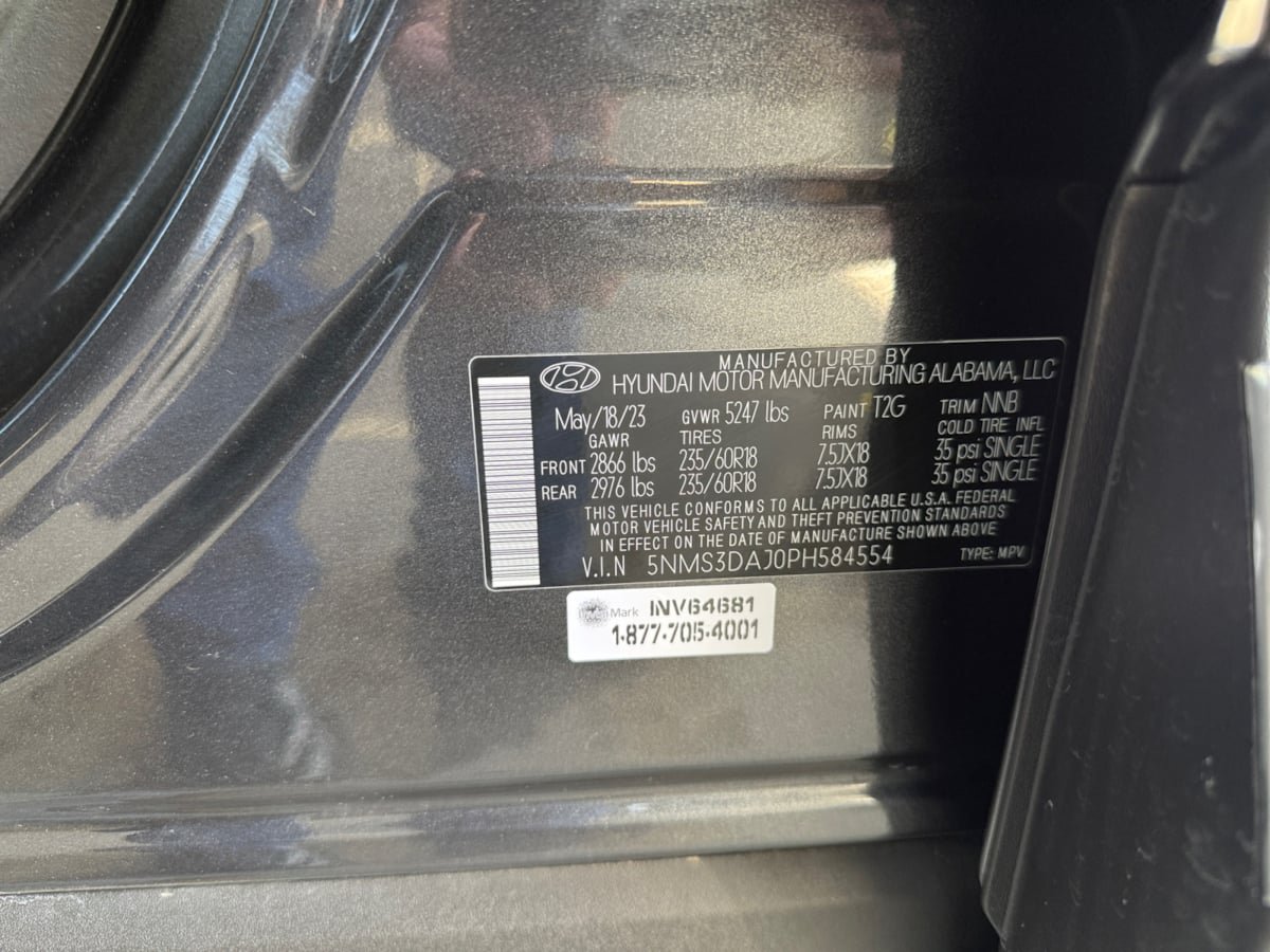 Used 2023 Hyundai Santa Fe SEL w/ Premium Package AWD/4WD image 20