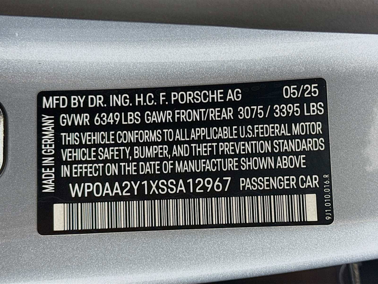 New 2025 Porsche Taycan image 34