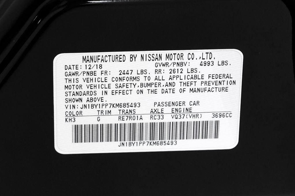 Used 2019 INFINITI Q70 L 3.7 RWD image 59