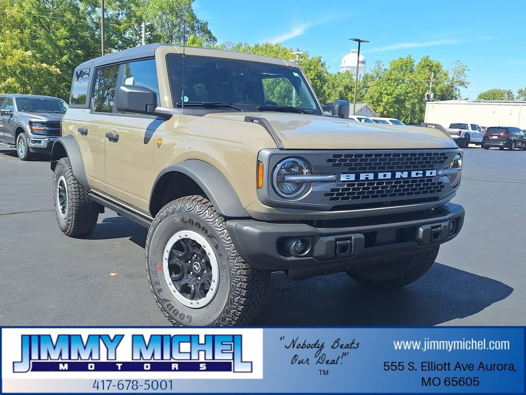 New 2025 Ford Bronco Badlands w/ Sasquatch Package