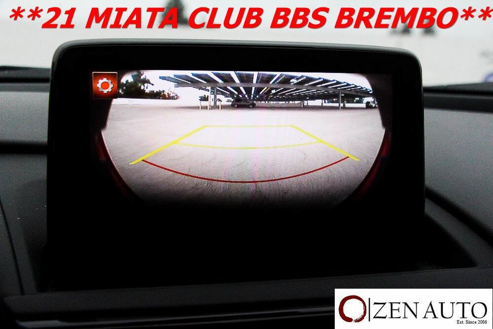 Used 2021 MAZDA MX-5 Miata Club w/ Brembo/BBS Recaro Package image 19