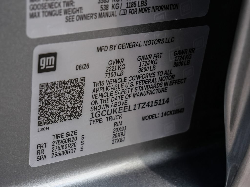 New 2026 Chevrolet Silverado 1500 RST w/ RST All Star Premium Package AWD/4WD image 43