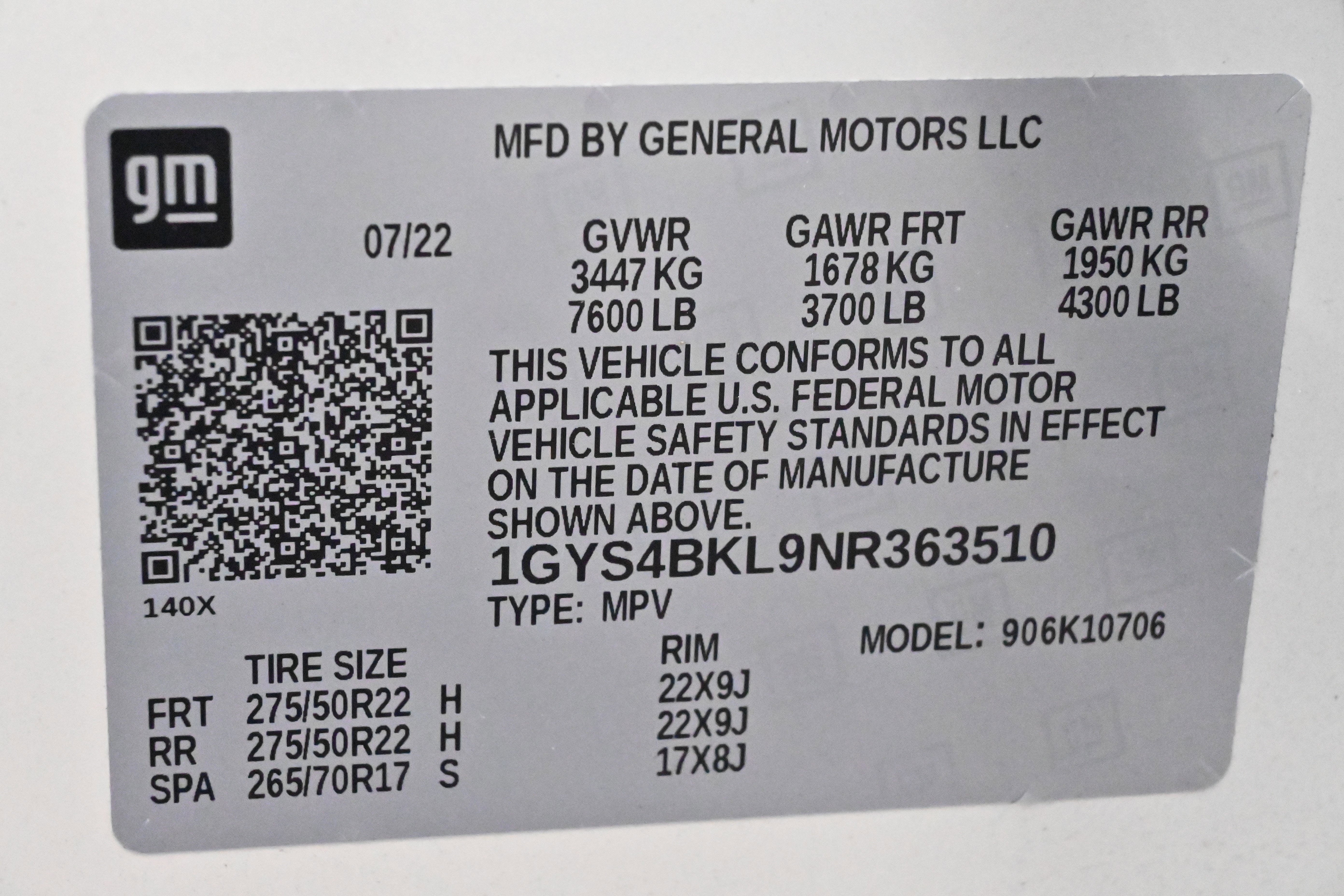 Used 2022 Cadillac Escalade Premium Luxury image 17