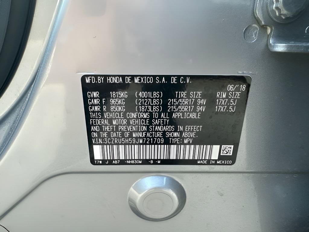 Used 2018 Honda HR-V EX image 34