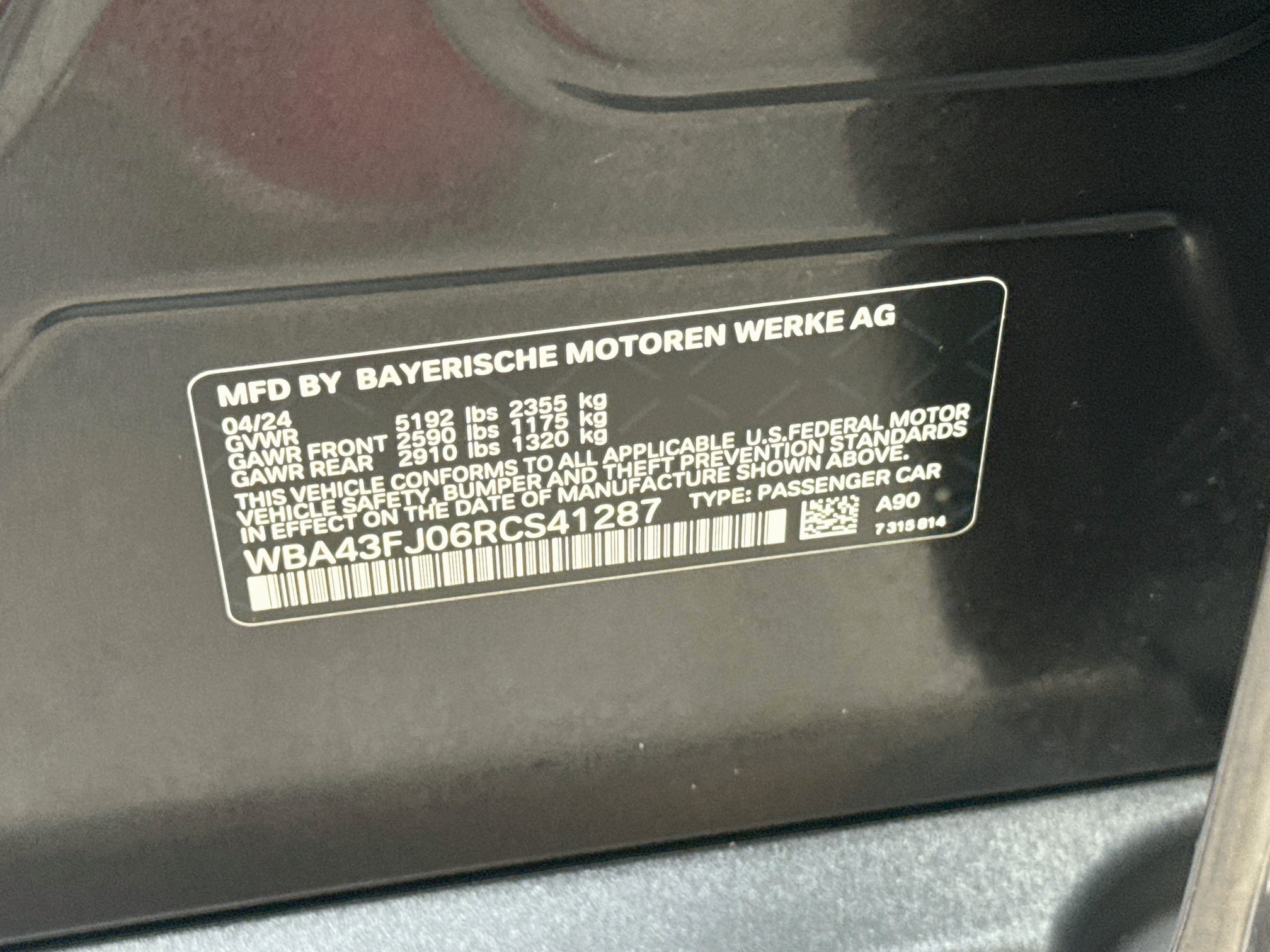 Used 2024 BMW 530i w/ M Sport Package RWD image 36