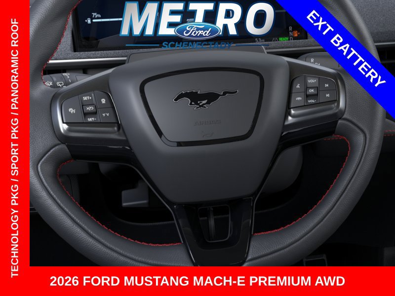 New 2026 Ford Mustang Mach-E Premium w/ Sport Appearance Package AWD/4WD image 12