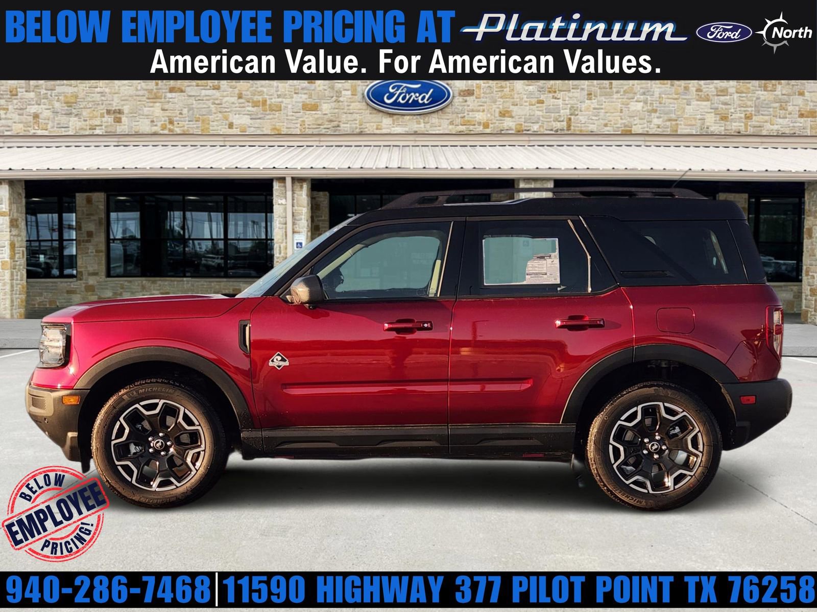 New 2025 Ford Bronco Sport Outer Banks w/ Outer Banks Tech Package+ AWD/4WD image 3