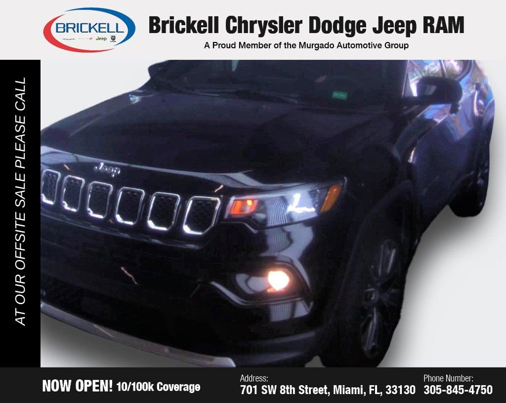 Used 2023 Jeep Compass Limited w/ Elite Group image 1