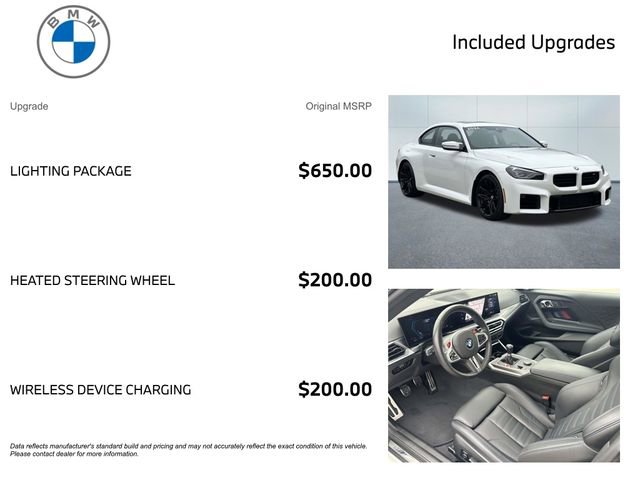 Used 2024 BMW M2 w/ Lighting Package RWD image 4