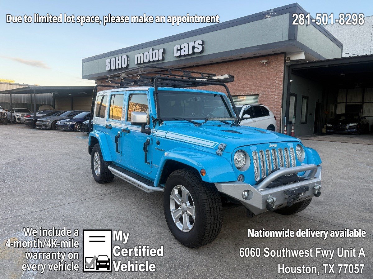 Used 2017 Jeep Wrangler Unlimited Sahara w/ Quick Order Package 24E Chief