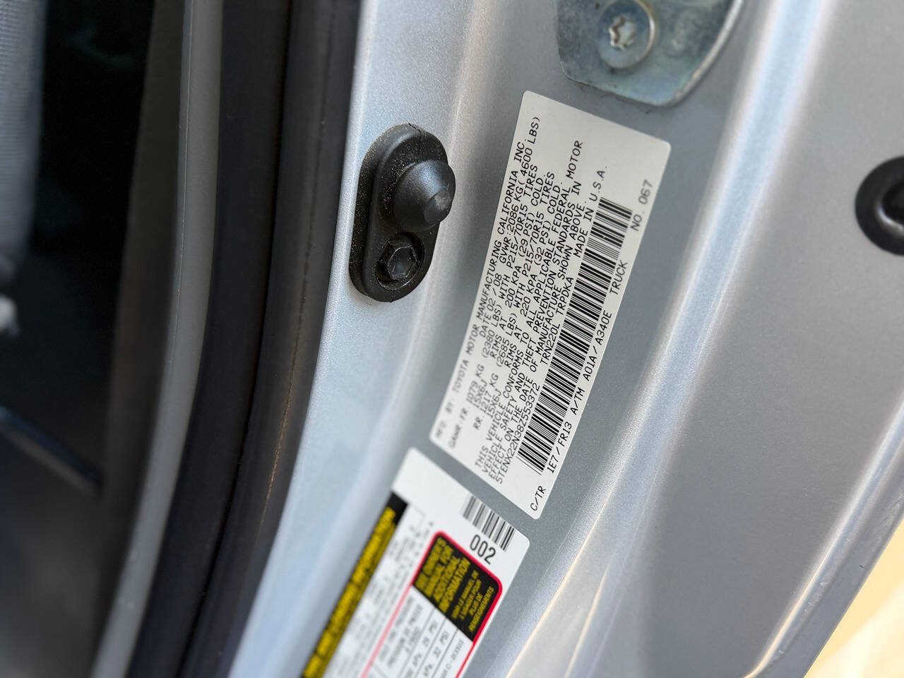 Used 2008 Toyota Tacoma 2WD Regular Cab image 11