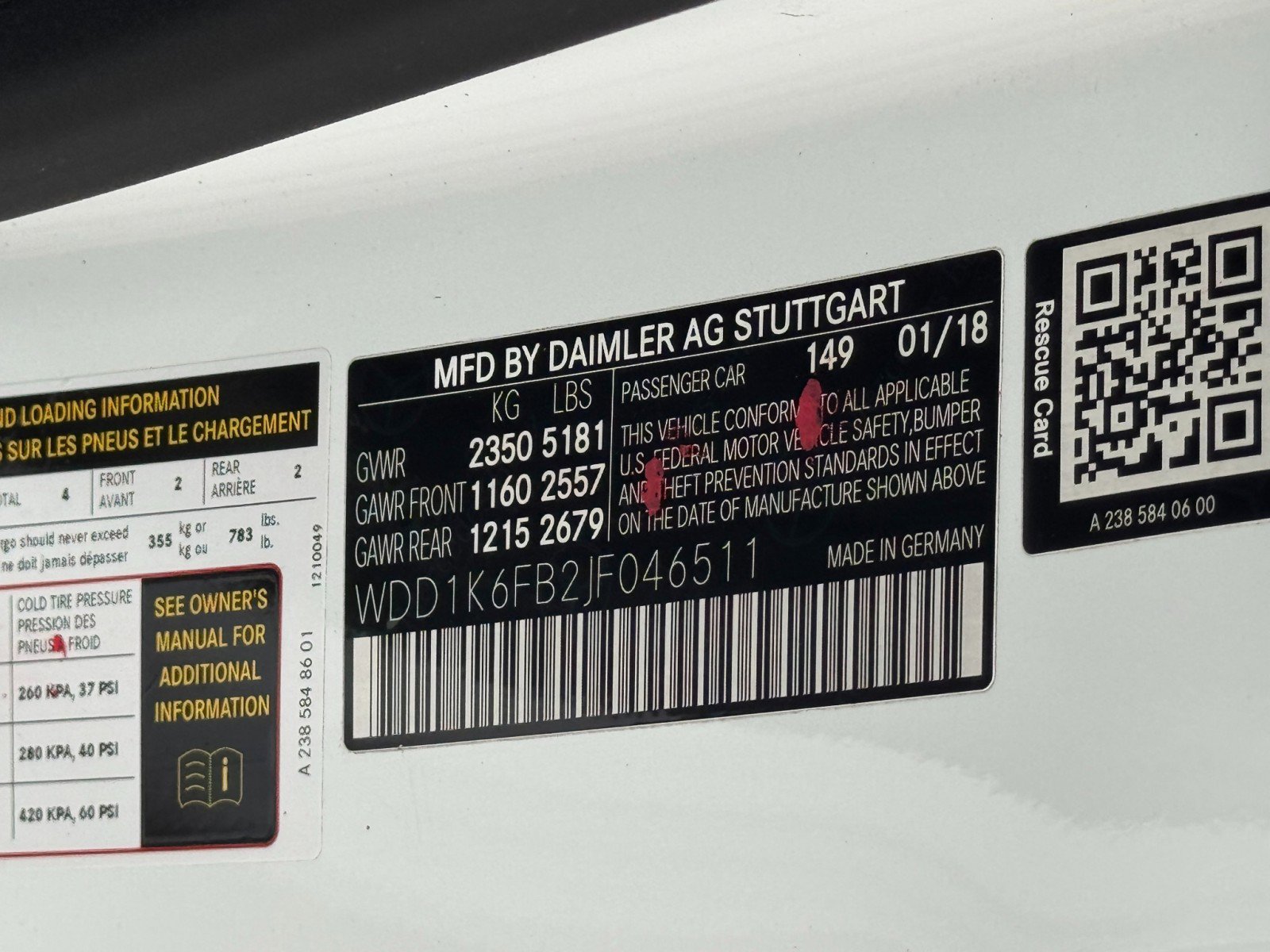 Used 2018 Mercedes-Benz E 400 Cabriolet w/ Premium 1 Package image 47