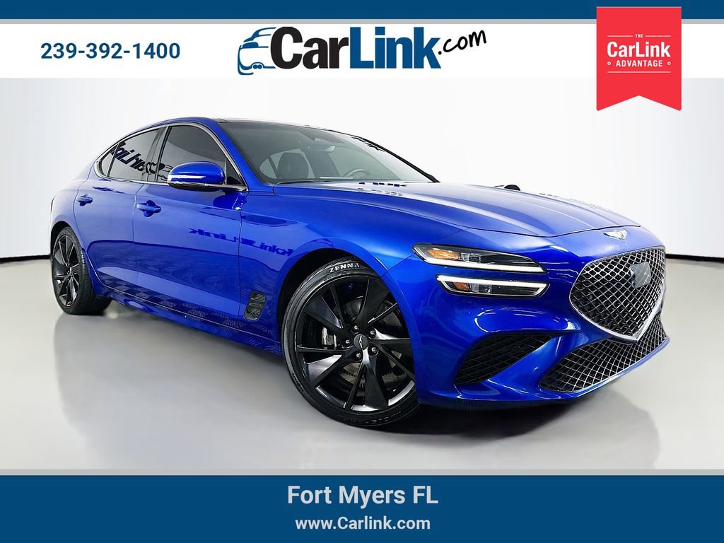Used 2023 Genesis G70 2.0T w/ Sport Prestige Package RWD image 1