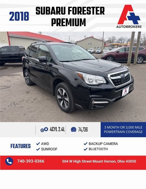 Used 2018 Subaru Forester 2.5i Premium