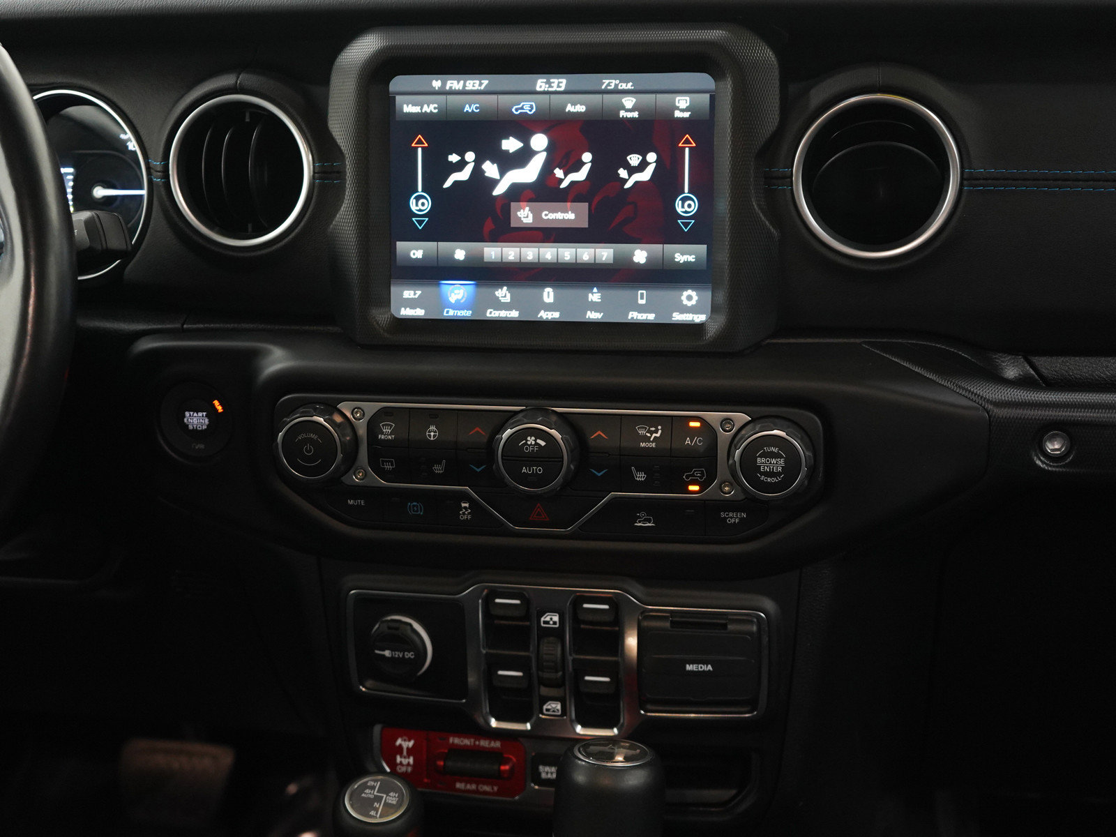 Used 2023 Jeep Wrangler Unlimited Rubicon 4xe w/ Steel Bumper Group image 16