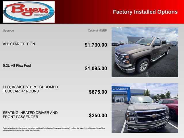 Used 2014 Chevrolet Silverado 1500 LT w/ All Star Edition AWD/4WD image 10