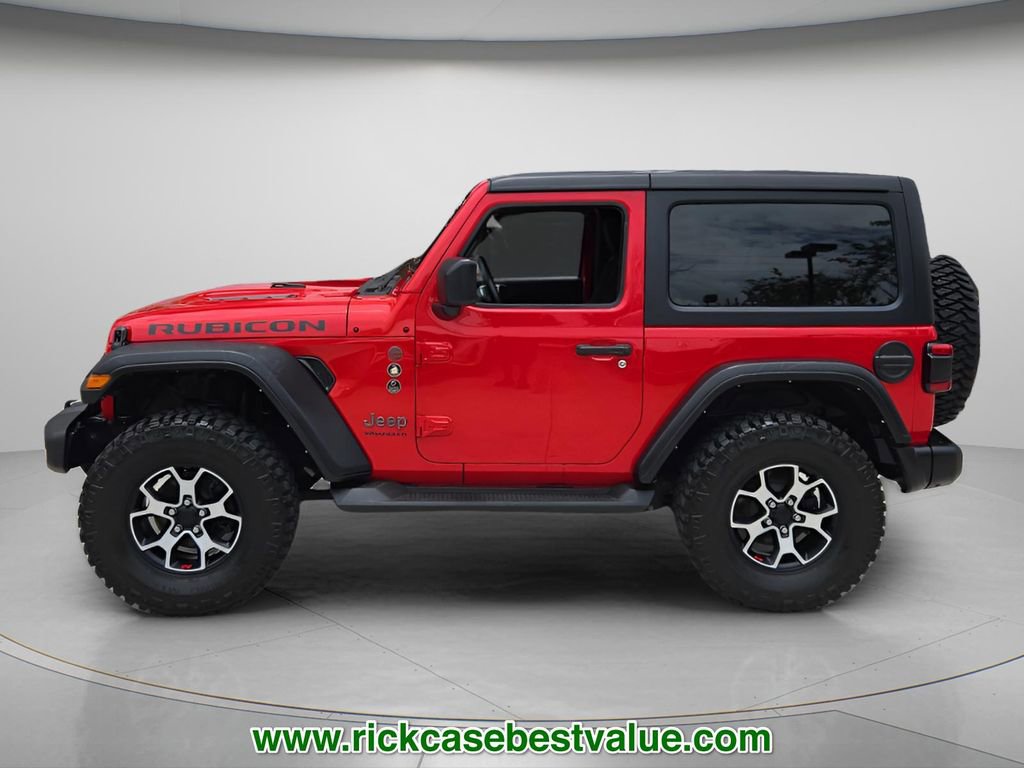 Used 2021 Jeep Wrangler Rubicon w/ Steel Bumper Group AWD/4WD image 3