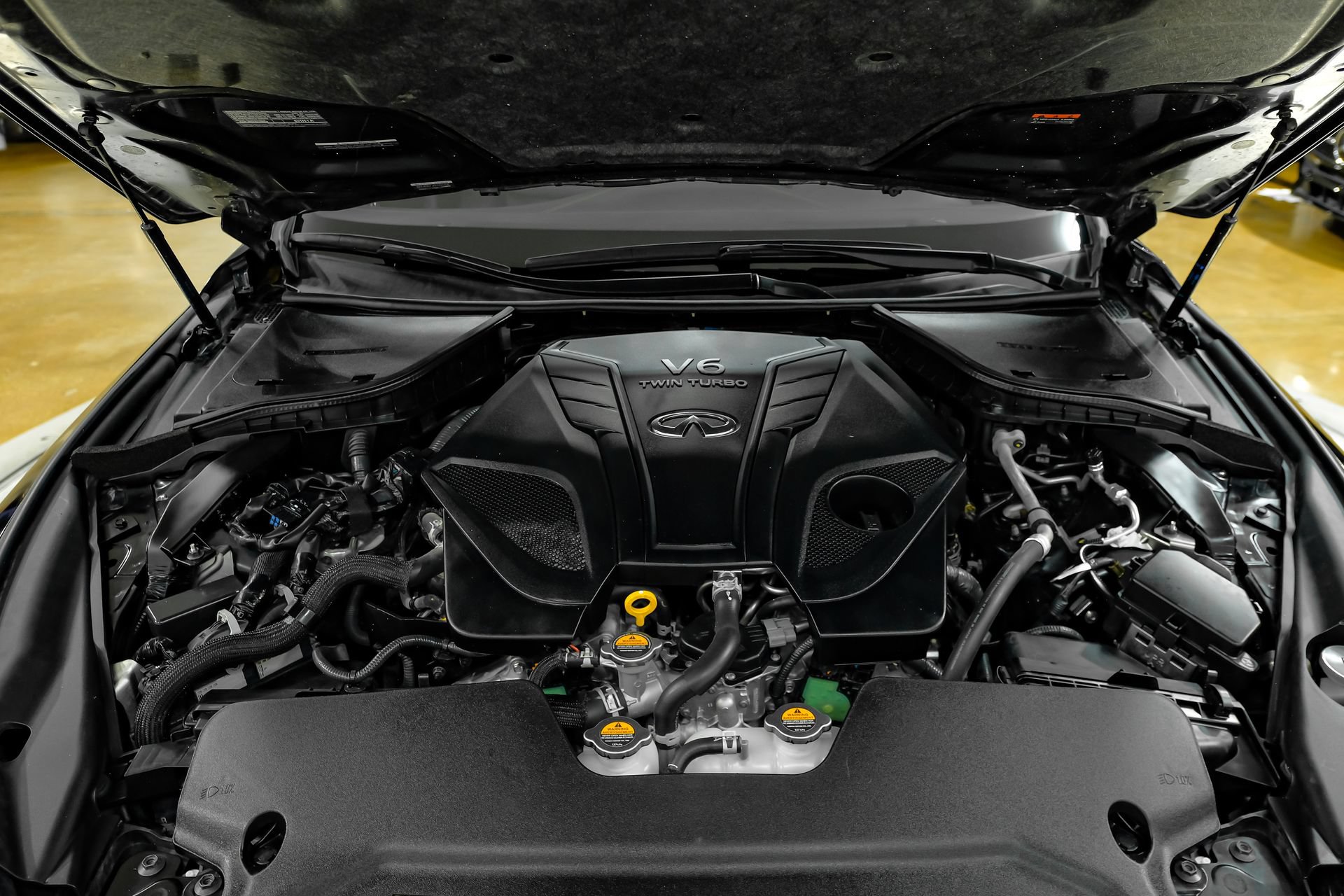 Used 2024 INFINITI Q50 Red Sport 400 w/ Black Opal Edition RWD image 63