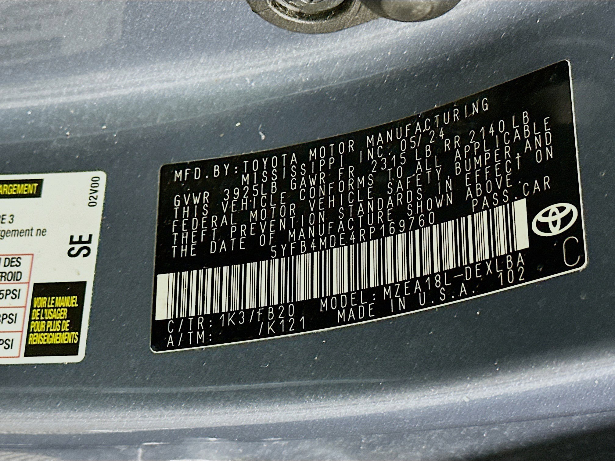 Used 2024 Toyota Corolla LE image 12