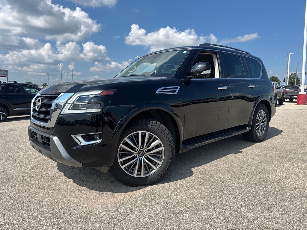 Used 2023 Nissan Armada SL w/ Captain's Chairs Package AWD/4WD 360° Tour