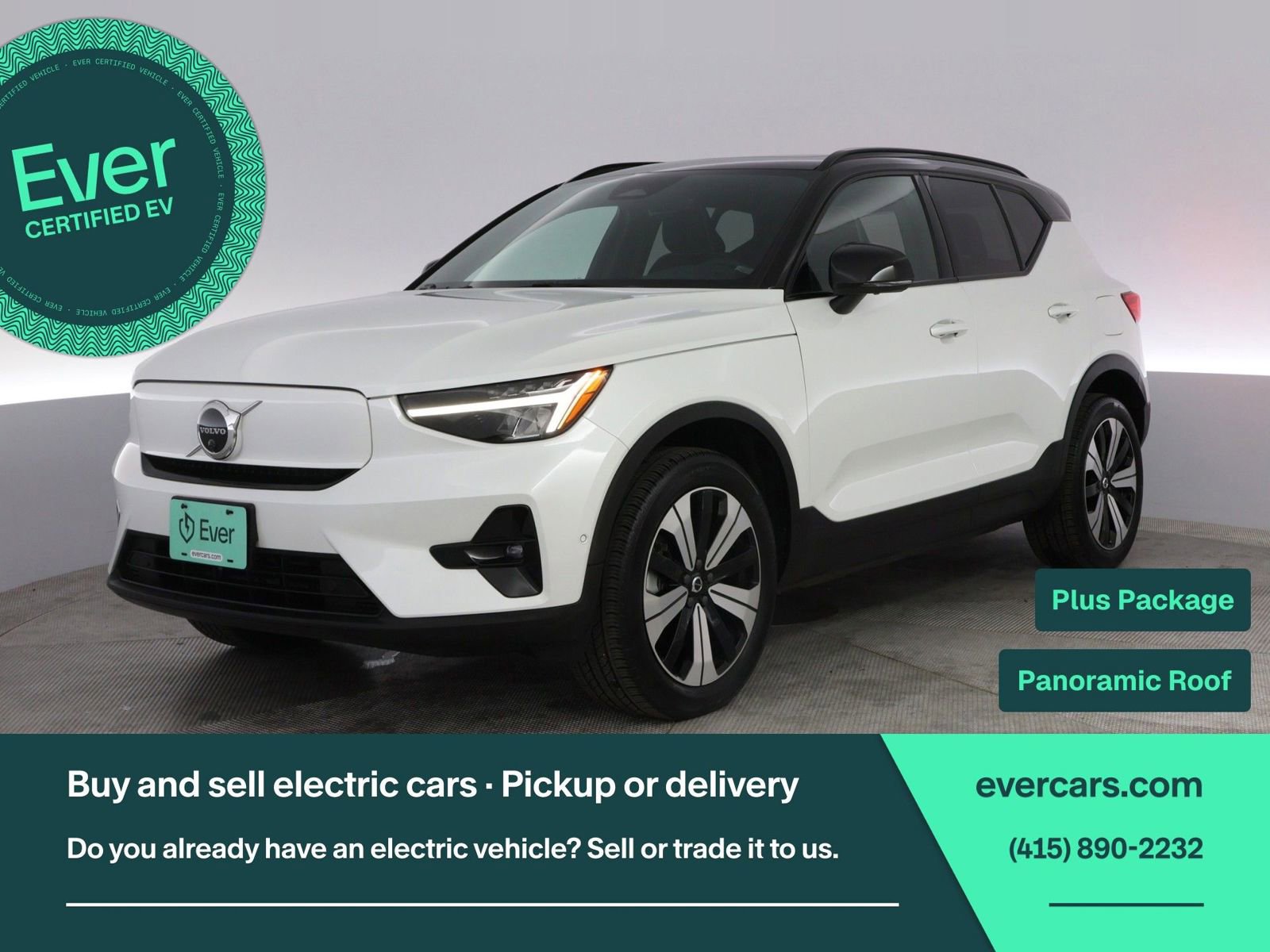 Used 2023 Volvo XC40 Recharge Plus w/ Protection Package Premier AWD/4WD image 1