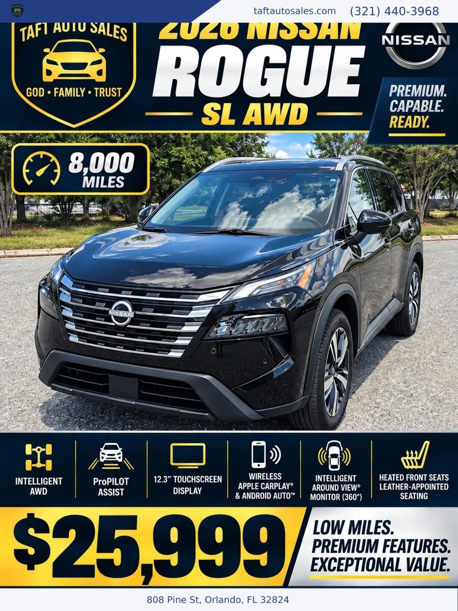 Used 2026 Nissan Rogue SL