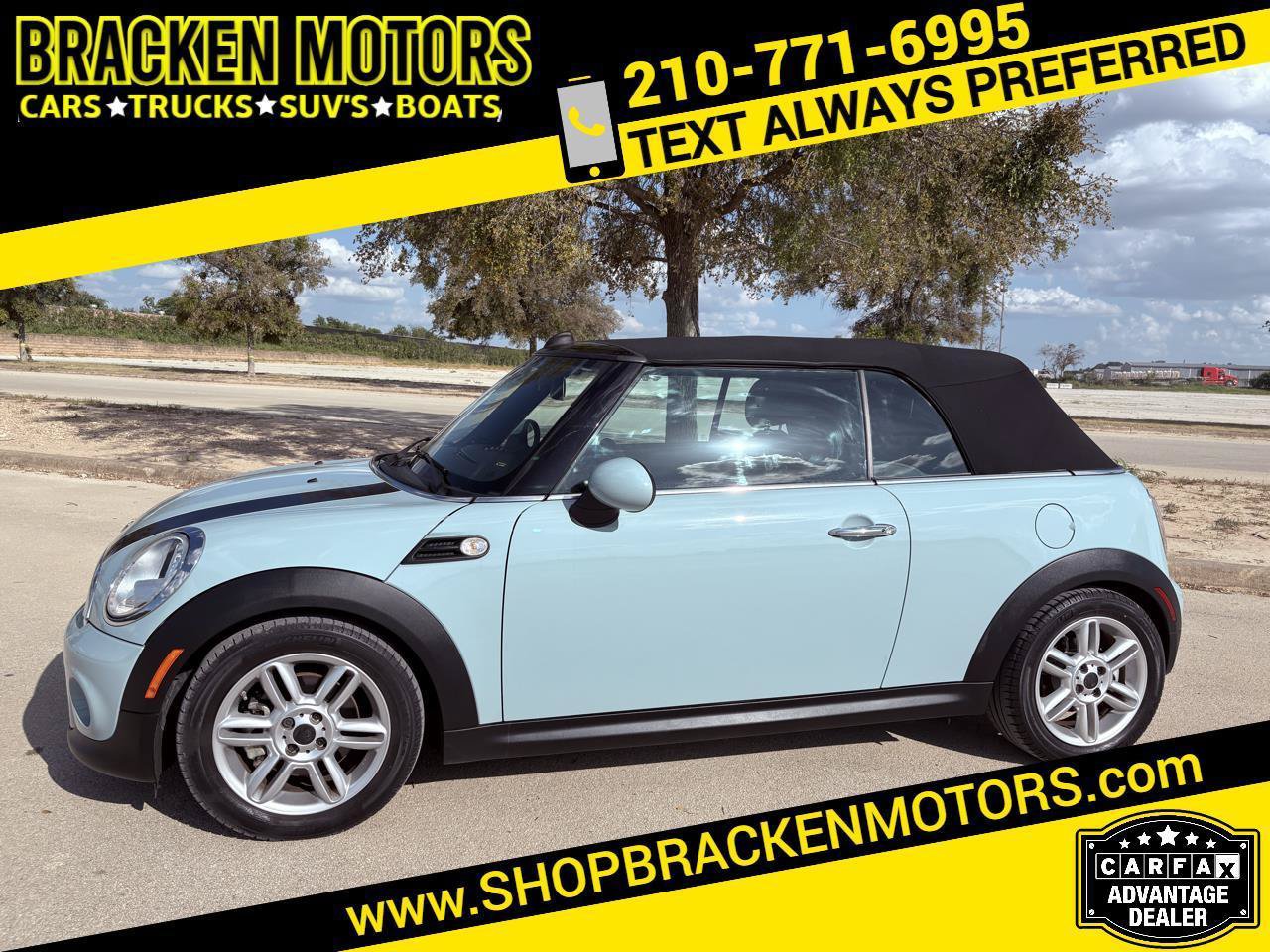 Used 2013 MINI Cooper Convertible