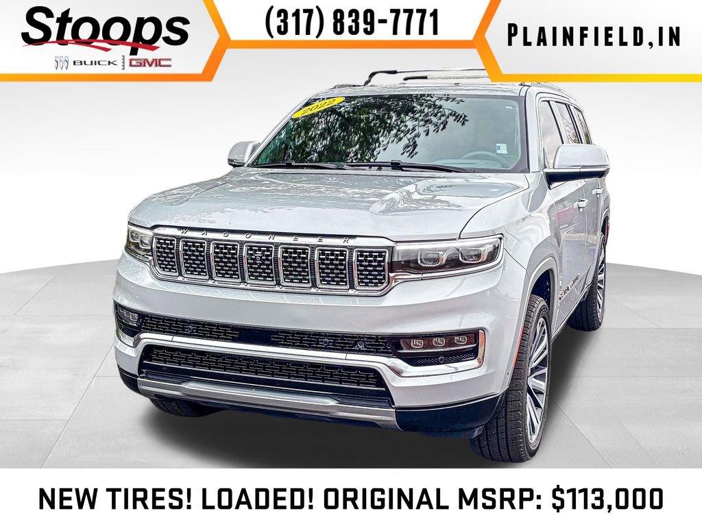 Used 2022 Jeep Grand Wagoneer Series III w/ Rear Seat Video Group 1