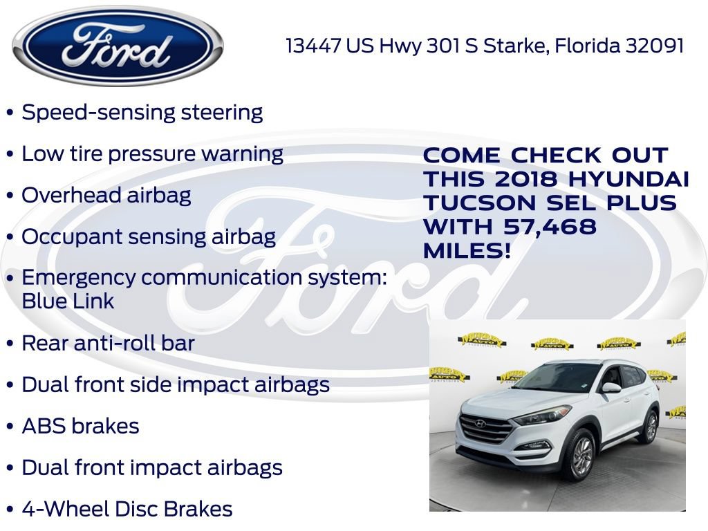 Used 2018 Hyundai Tucson SEL Plus AWD/4WD image 27