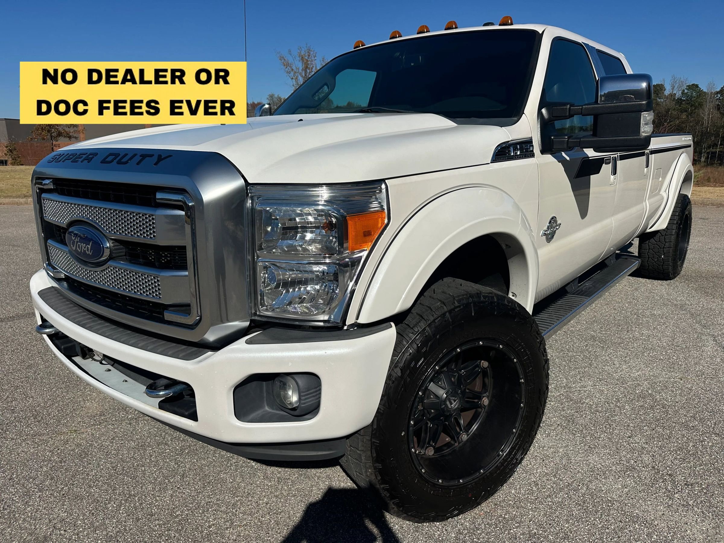 Used 2014 Ford F350 Platinum w/ FX4 Off-Road Package AWD/4WD image 1