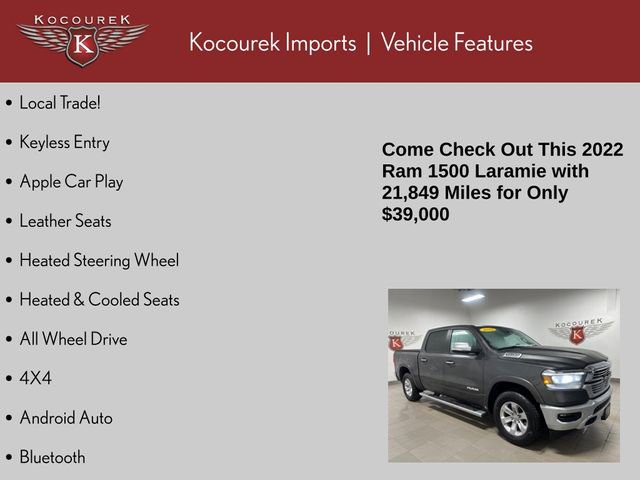 Used 2022 RAM 1500 Laramie image 4