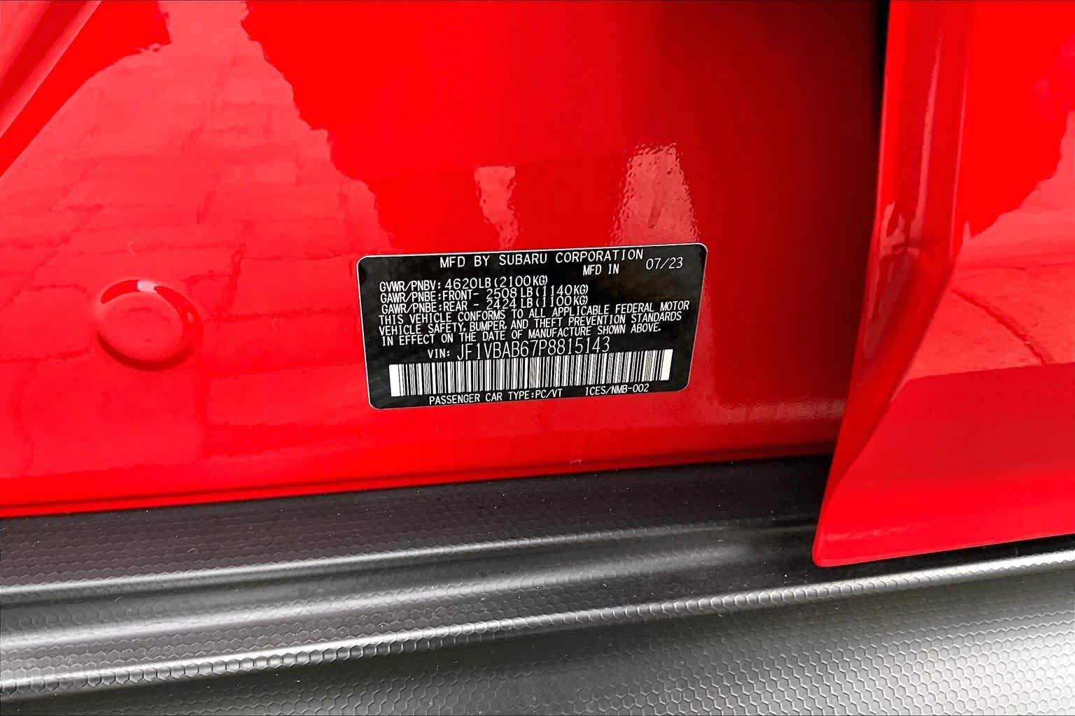 Used 2023 Subaru WRX AWD/4WD image 36