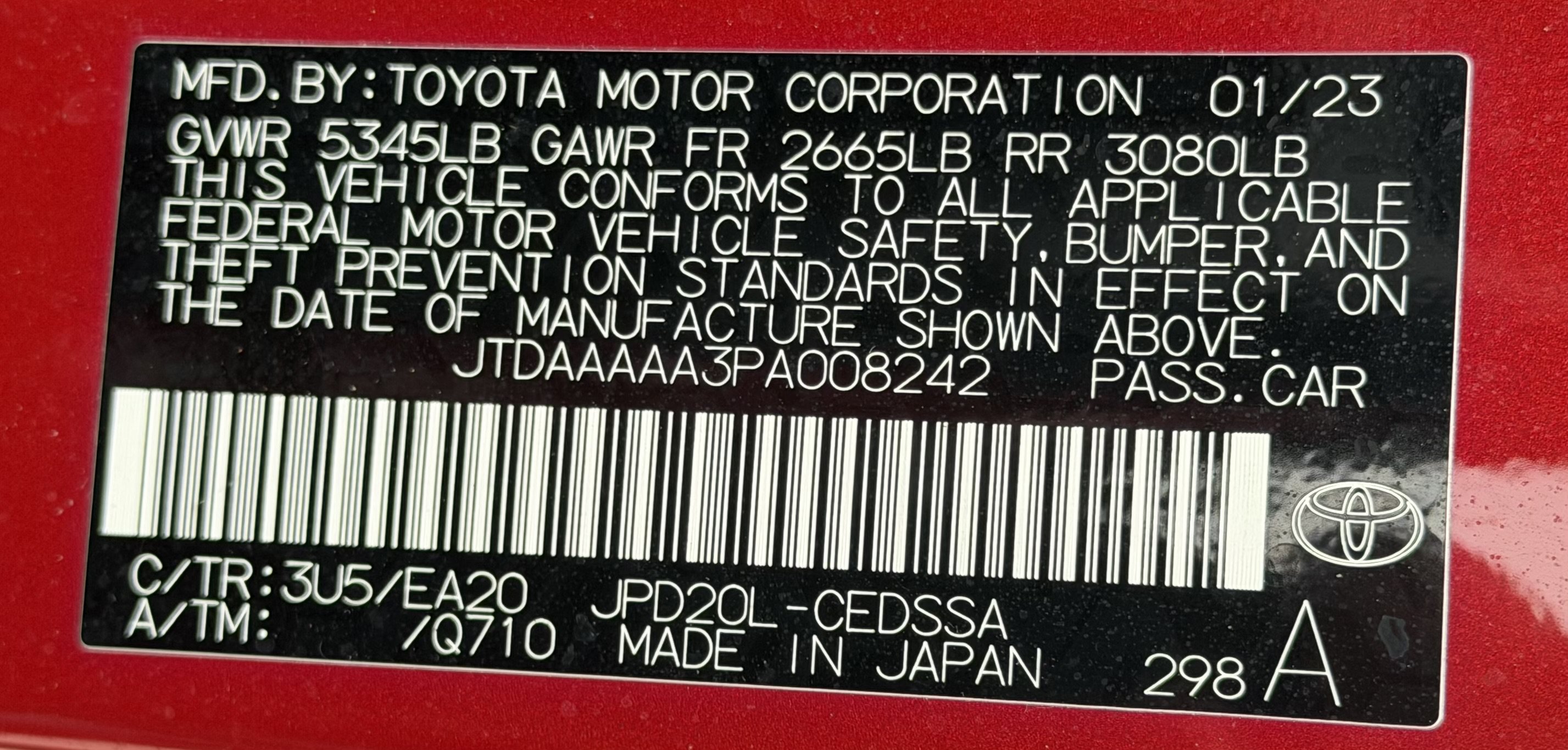 Used 2023 Toyota Mirai w/ Advanced Technology Package RWD image 34