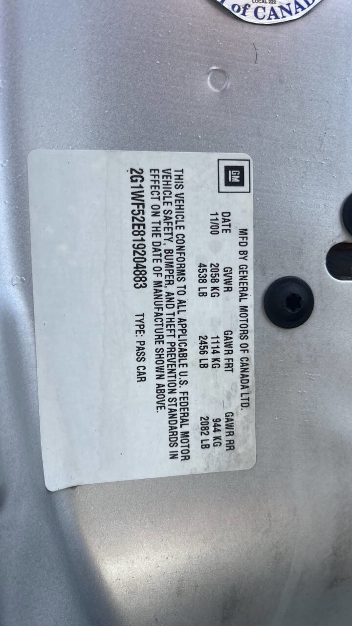 Used 2001 Chevrolet Impala image 33