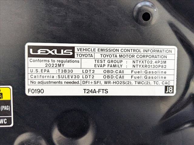 Used 2022 Lexus NX 350 AWD w/ Package Accessory (P3) image 23