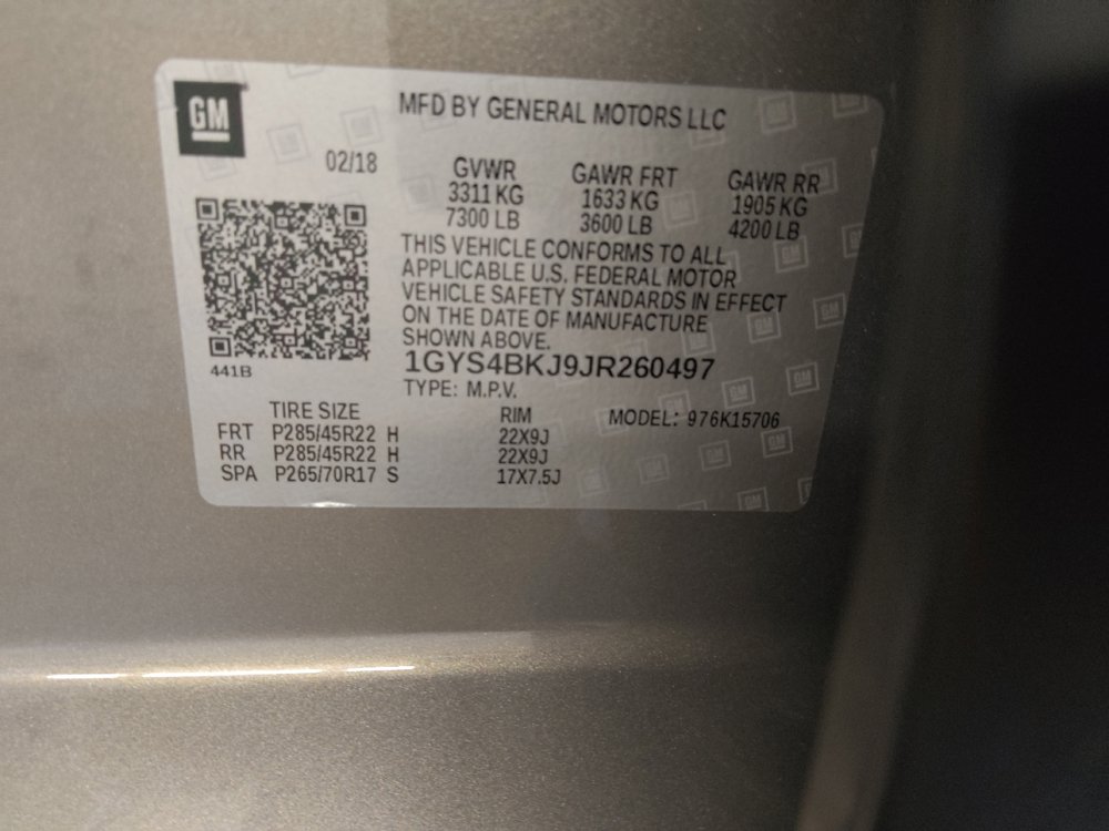 Used 2018 Cadillac Escalade Luxury AWD/4WD image 33