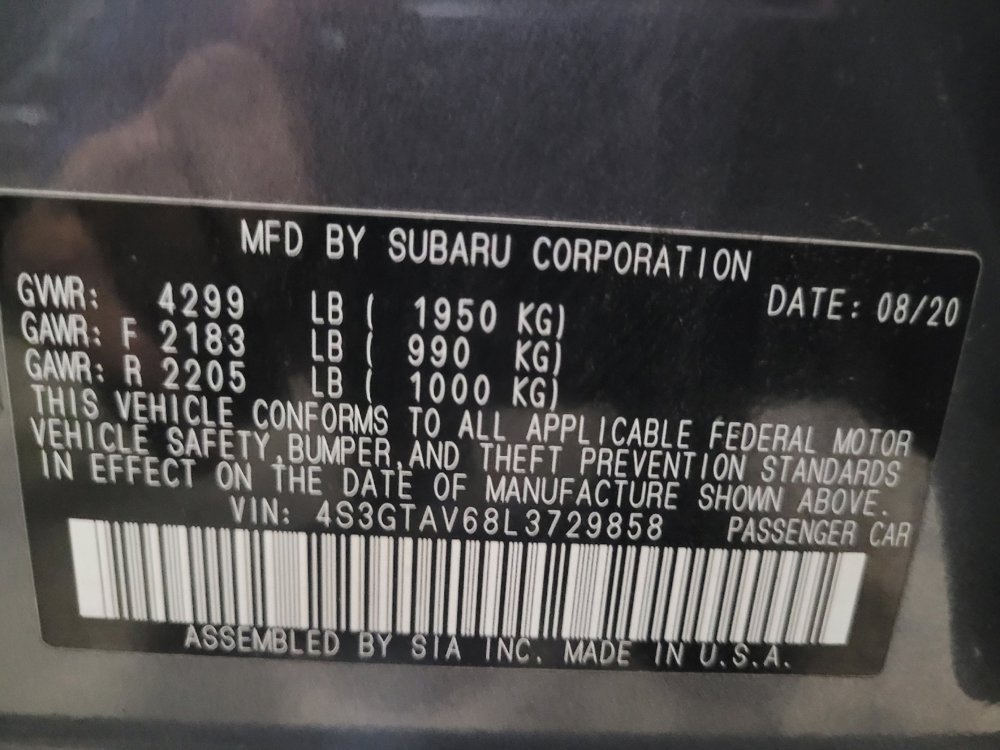 Used 2020 Subaru Impreza 2.0i Premium AWD/4WD image 33
