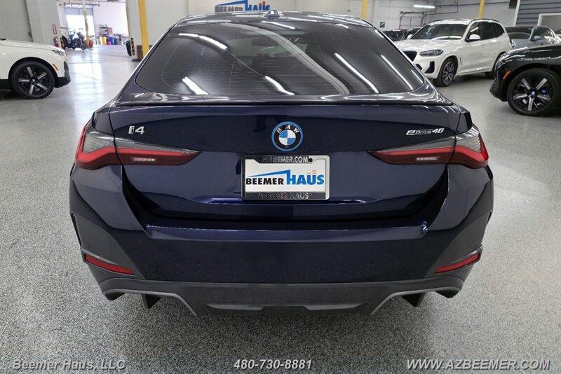 Used 2023 BMW i4 eDrive40 w/ M Sport Package RWD image 6